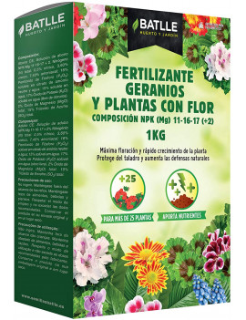 Fertilizante geranios y...