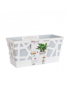 Jardinera Mosaic Flowerbox 40